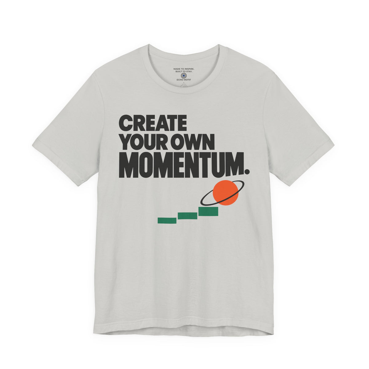 Create Your Own Momentum. — Modern & Minimalist — Silver — front
