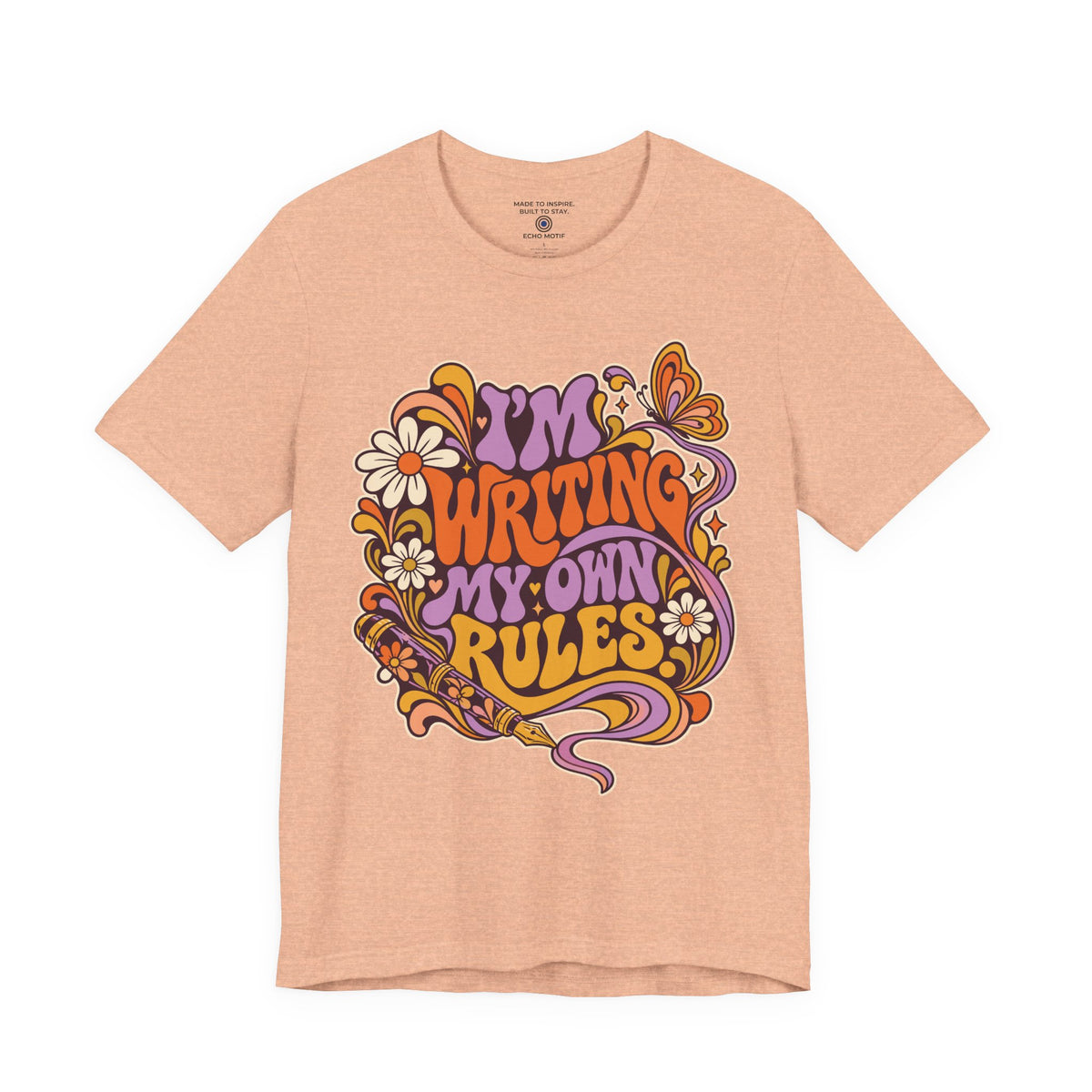I’m Writing My Own Rules. — Retro & Psychedelic — Heather Peach — front