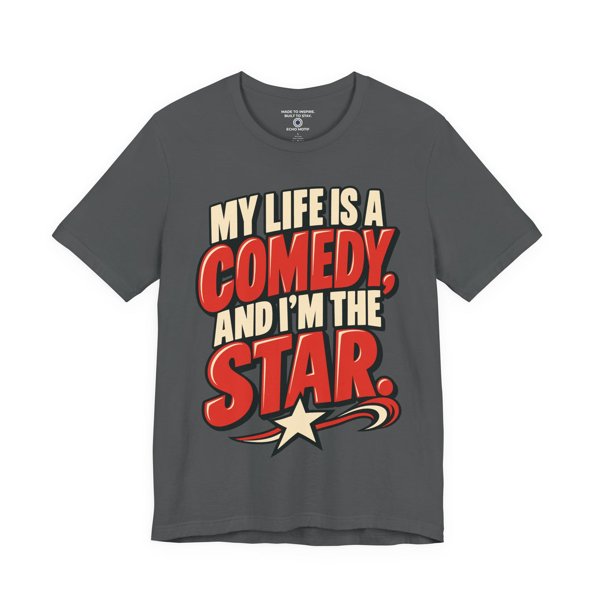 My Life Is A Comedy — Simple & Direct — Asphalt — front