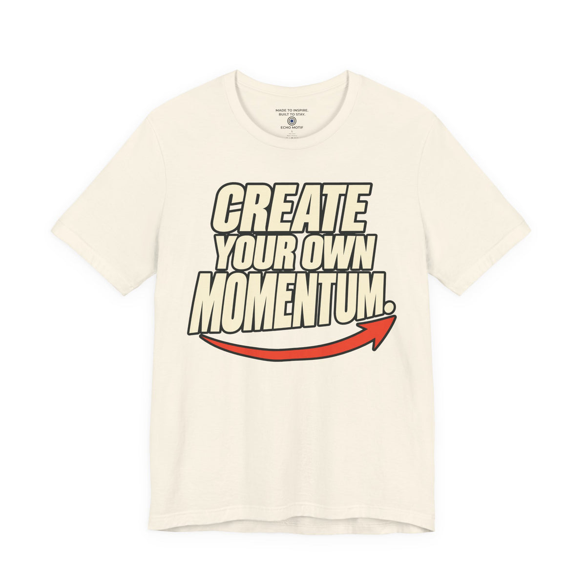 Create Your Own Momentum. — Simple & Direct — Natural — front