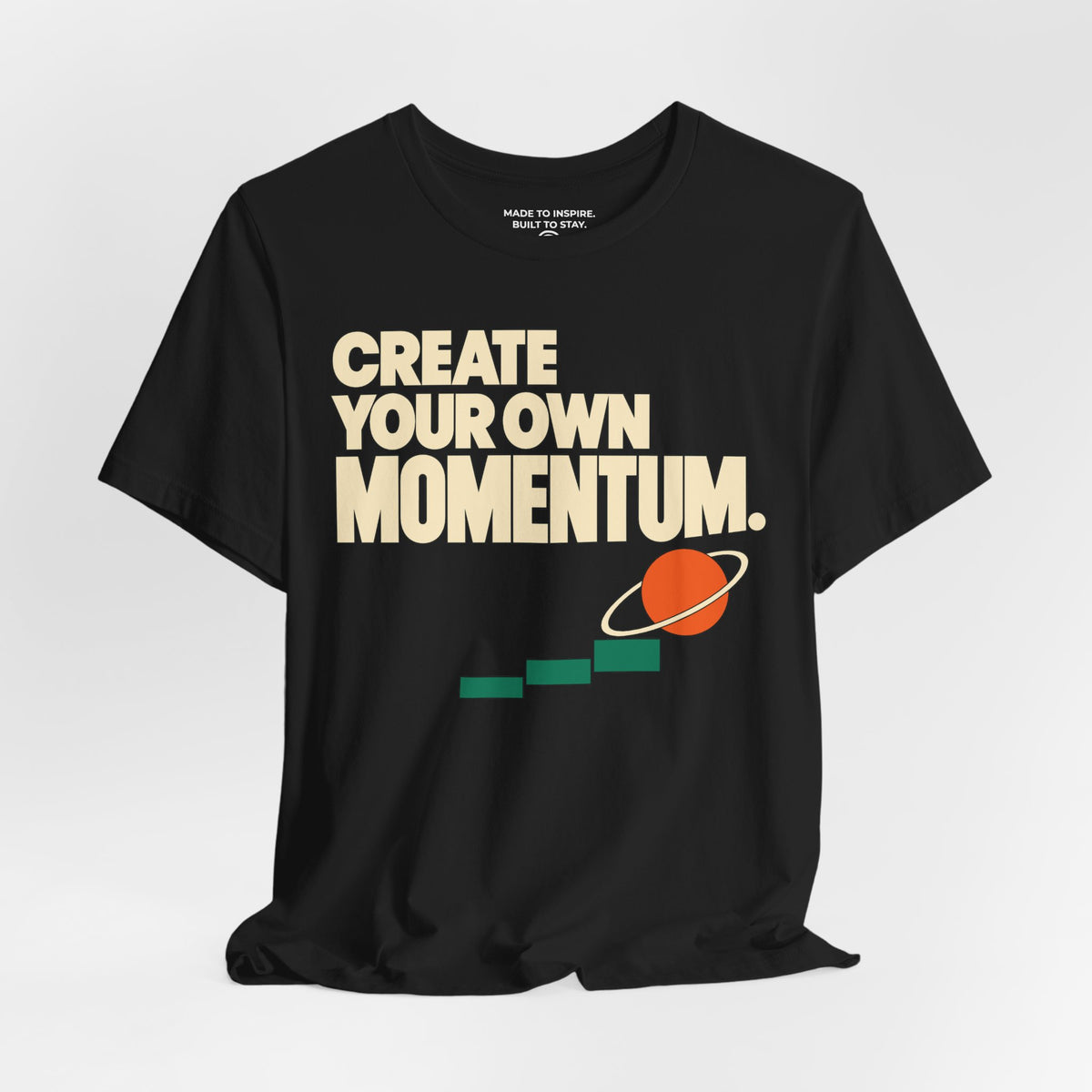 Echo Motif open shirt — Black