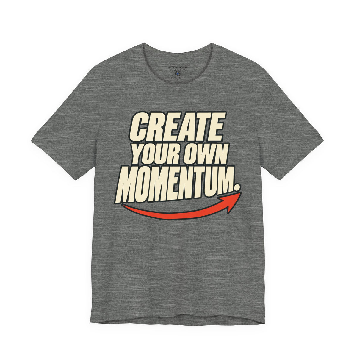 Create Your Own Momentum. — Simple & Direct — Deep Heather — front