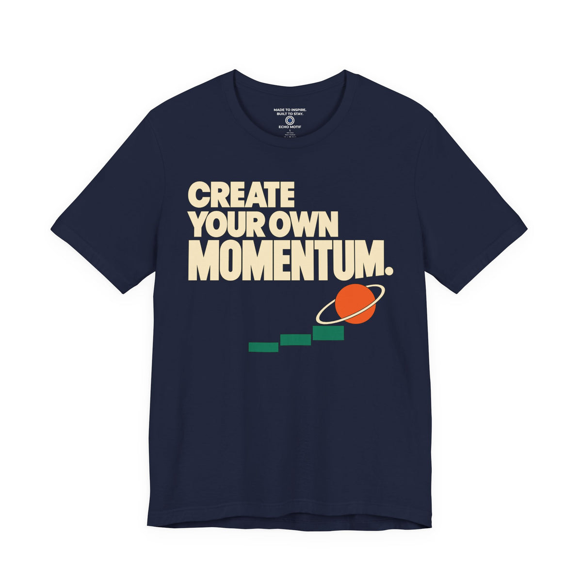 Create Your Own Momentum. — Modern & Minimalist — Navy — front