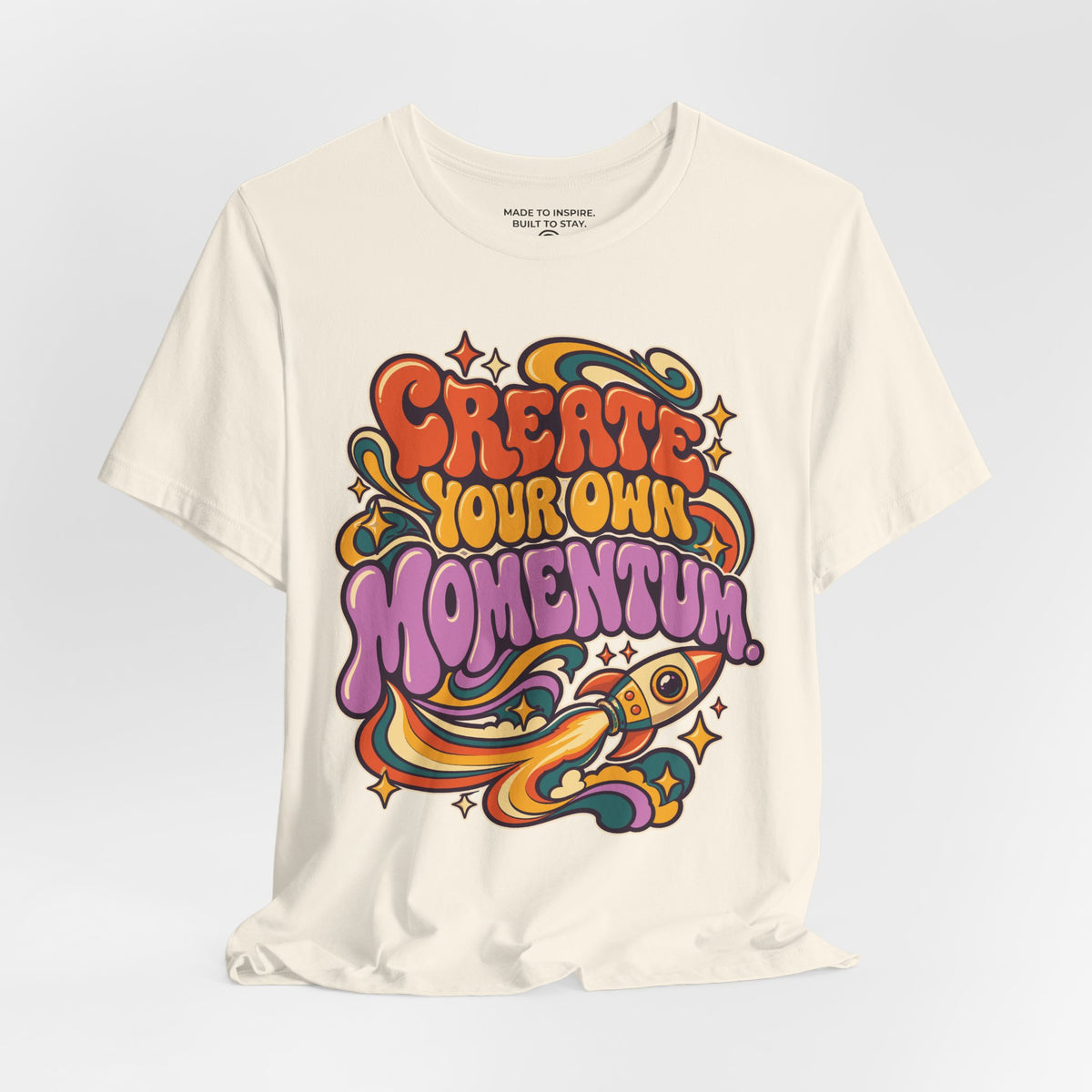 Echo Motif open shirt — Natural