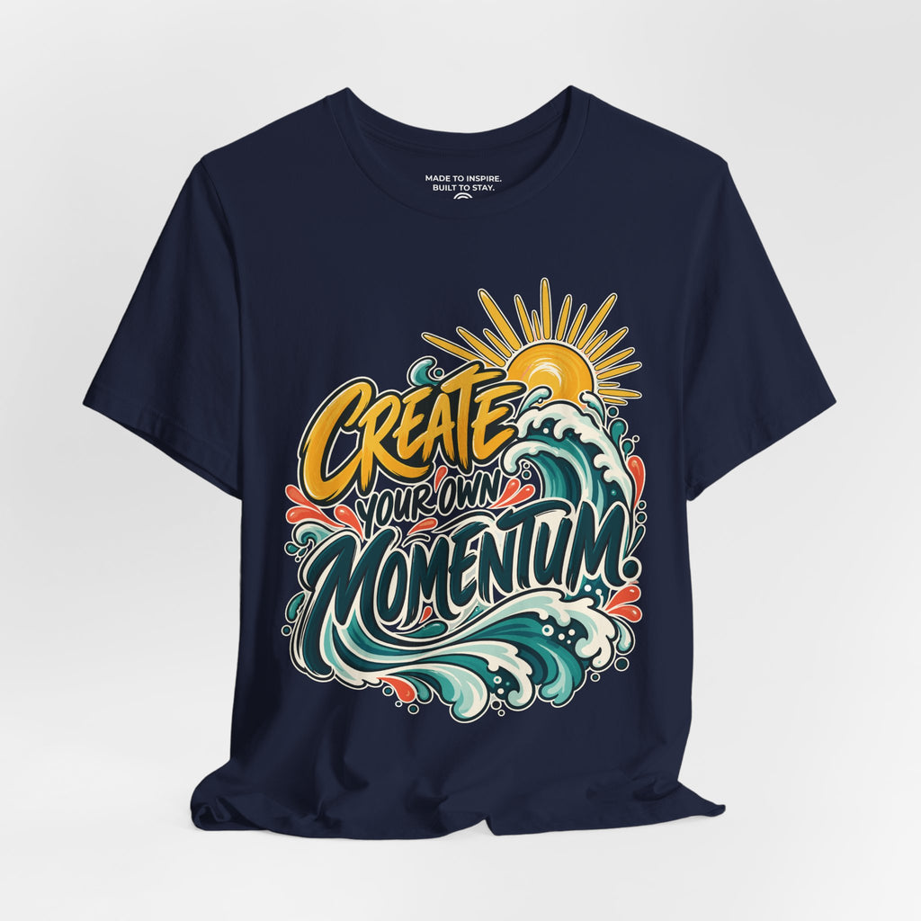 Echo Motif open shirt — Navy