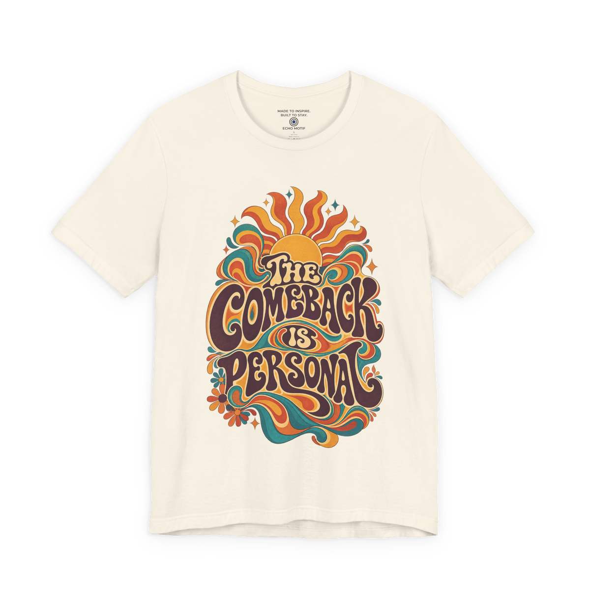 The Comeback Is Personal. — Retro & Psychedelic — Natural — front