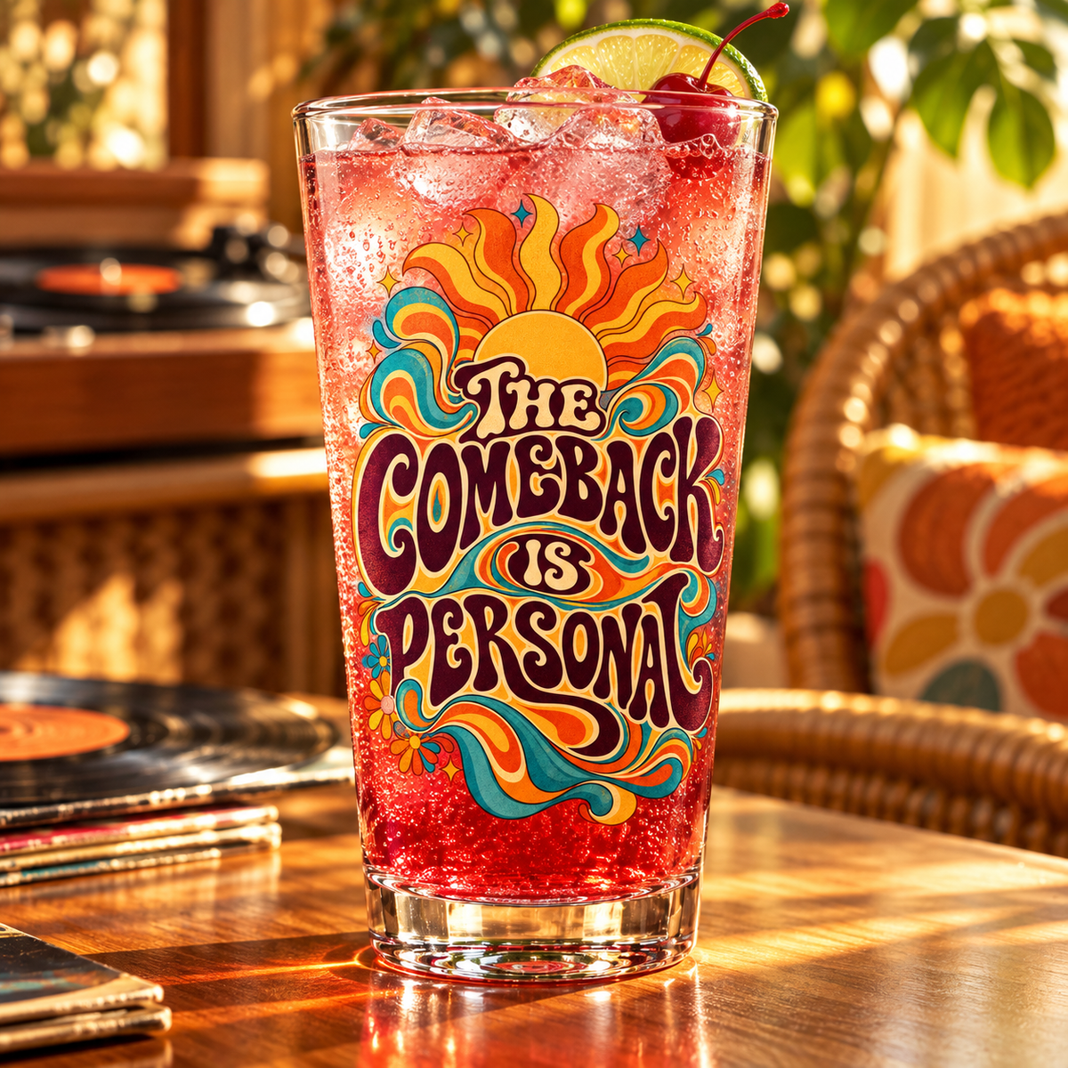 The Comeback Is Personal — Retro & Psychedelic — lifestyle