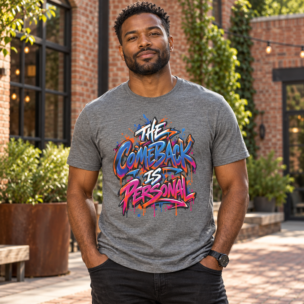 The Comeback Is Personal. — Graffiti & Street Art — Deep Heather — lifestyle