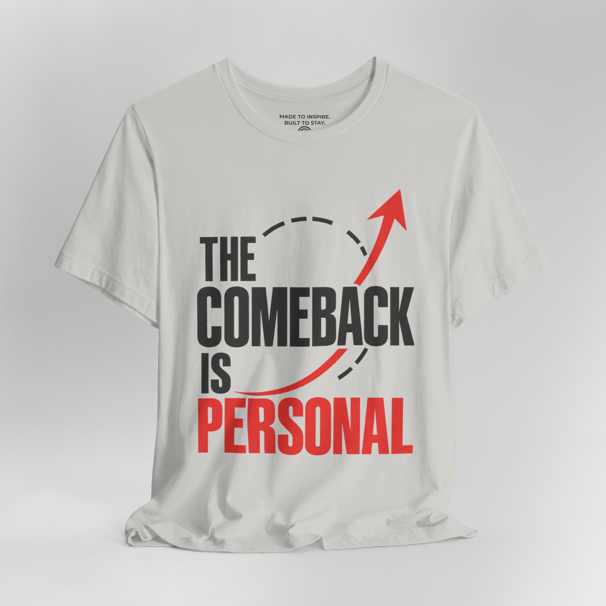 The Comeback Is Personal. — Modern & Minimalist — Silver — open