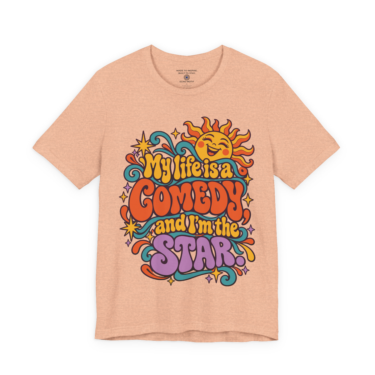 My Life Is A Comedy And I'm The Star. — Retro & Psychedelic — Heather Peach — front