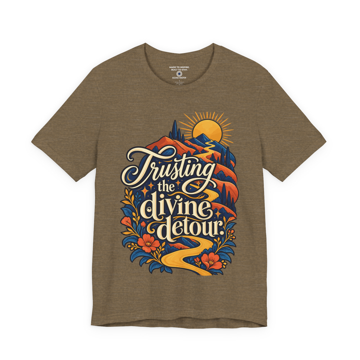 Trusting the divine detour. — Inspirational & Artistic — Heather Olive — front