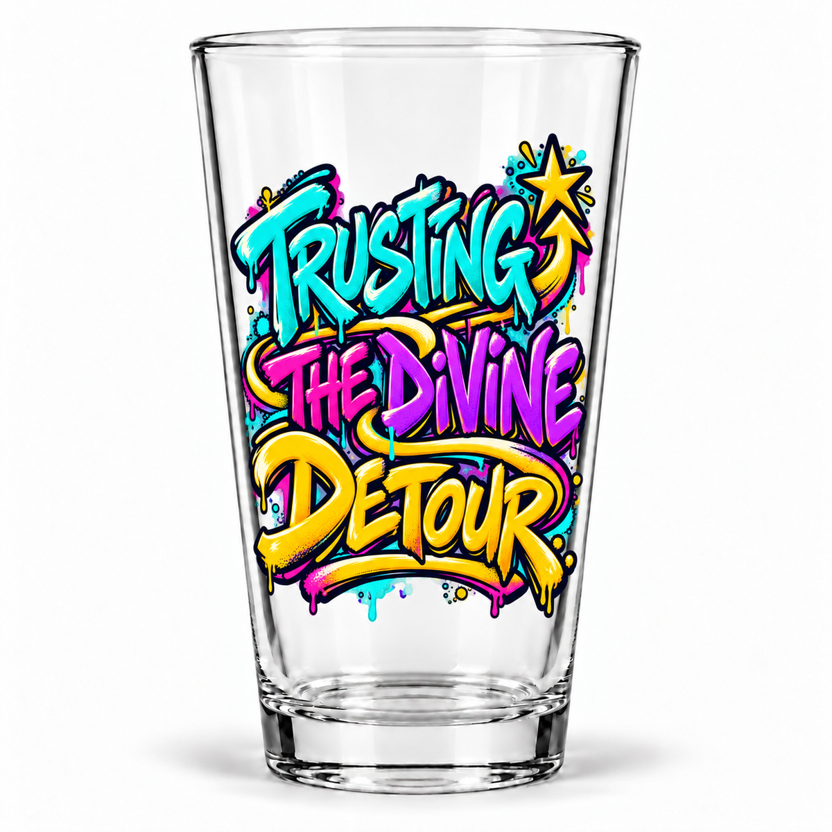 Trusting the divine detour. — Graffiti & Street Art — pint — hero