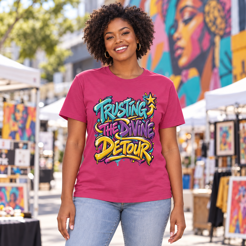 Trusting the divine detour. — Graffiti & Street Art — Berry — lifestyle