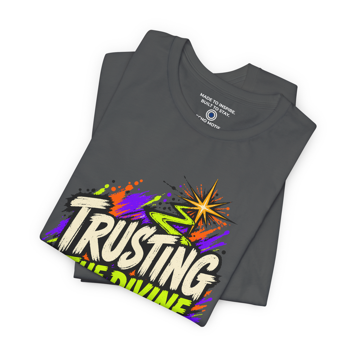 Trusting the divine detour. — Grunge & Vibrant — Asphalt — folded