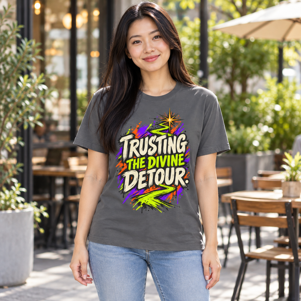 Trusting the divine detour. — Grunge & Vibrant — Asphalt — lifestyle