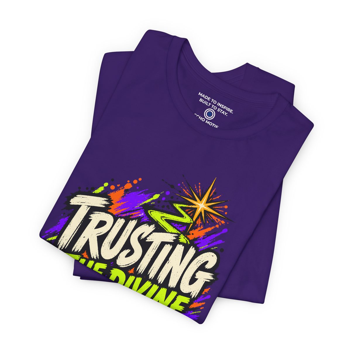 Trusting the divine detour. — Grunge & Vibrant — Team Purple — folded