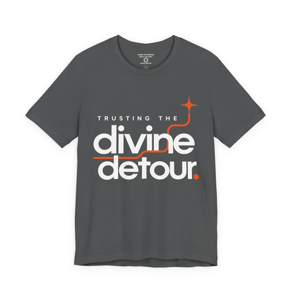 Trusting the divine detour. — Modern & Minimalist — Asphalt — front