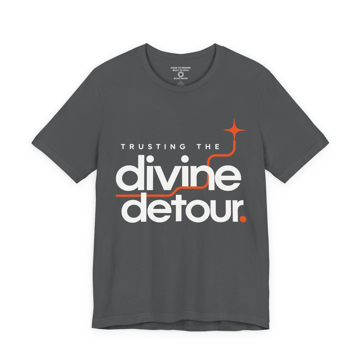 Trusting the divine detour. — Modern & Minimalist — Asphalt — front