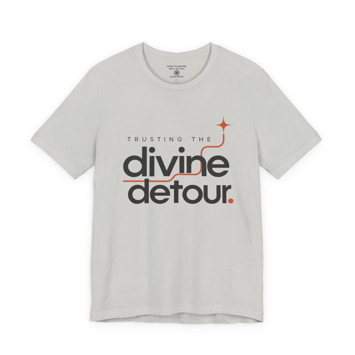 Trusting the divine detour. — Modern & Minimalist — Silver — front
