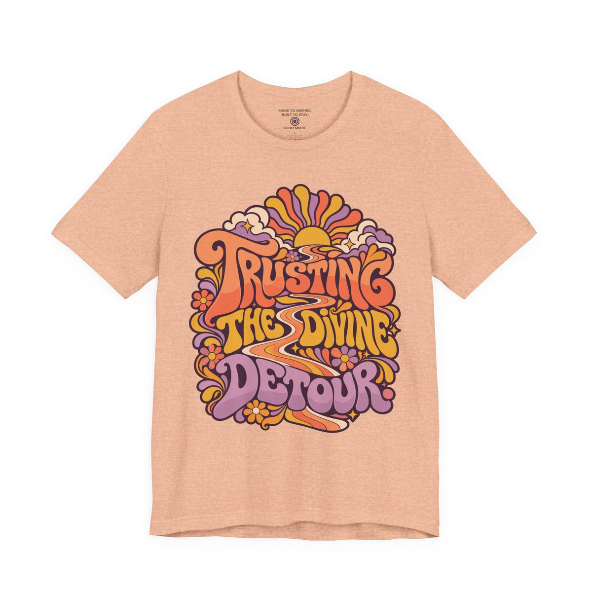 Trusting the divine detour. — Retro & Psychedelic — Heather Peach — front