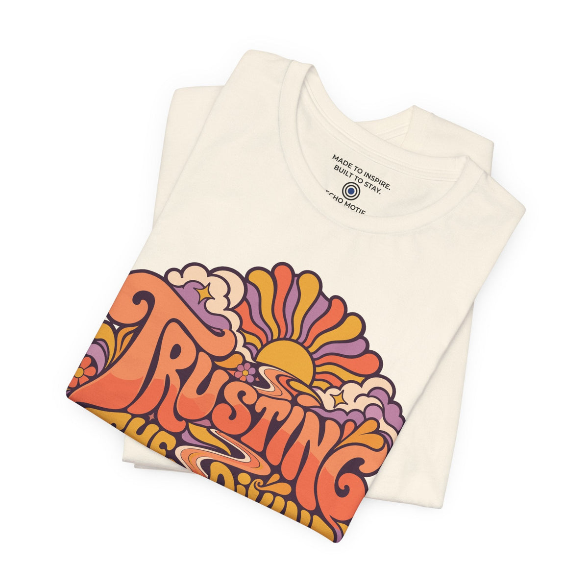 Trusting the divine detour. — Retro & Psychedelic — Natural — folded