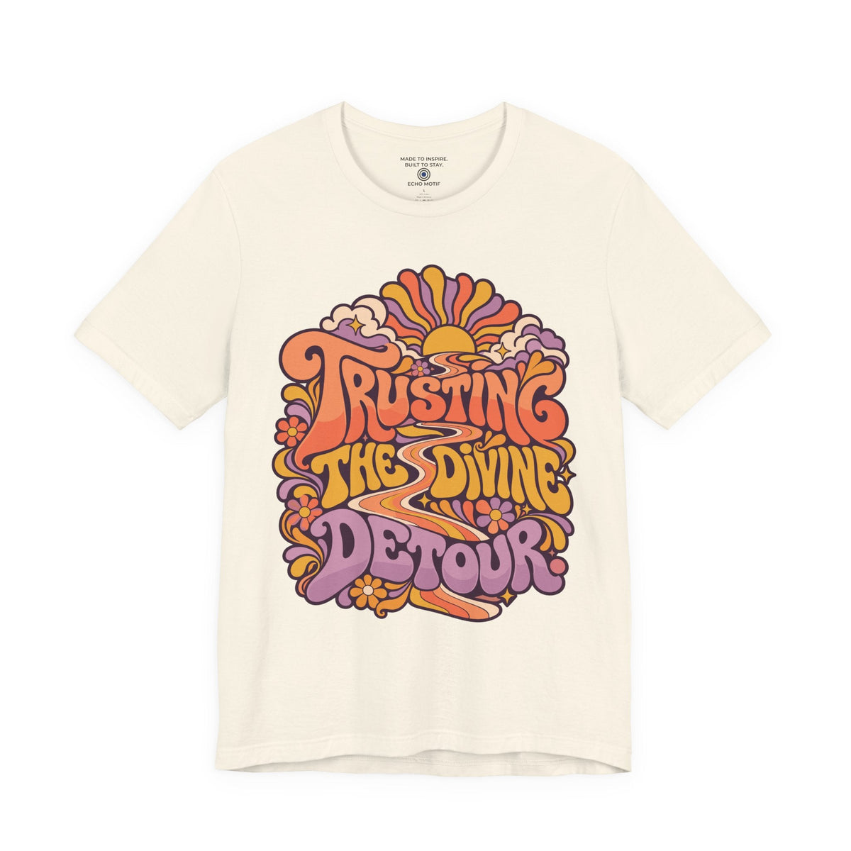 Trusting the divine detour. — Retro & Psychedelic — Natural — front