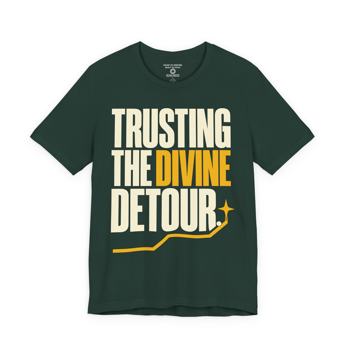 Trusting the divine detour. — Simple & Direct — Forest — front