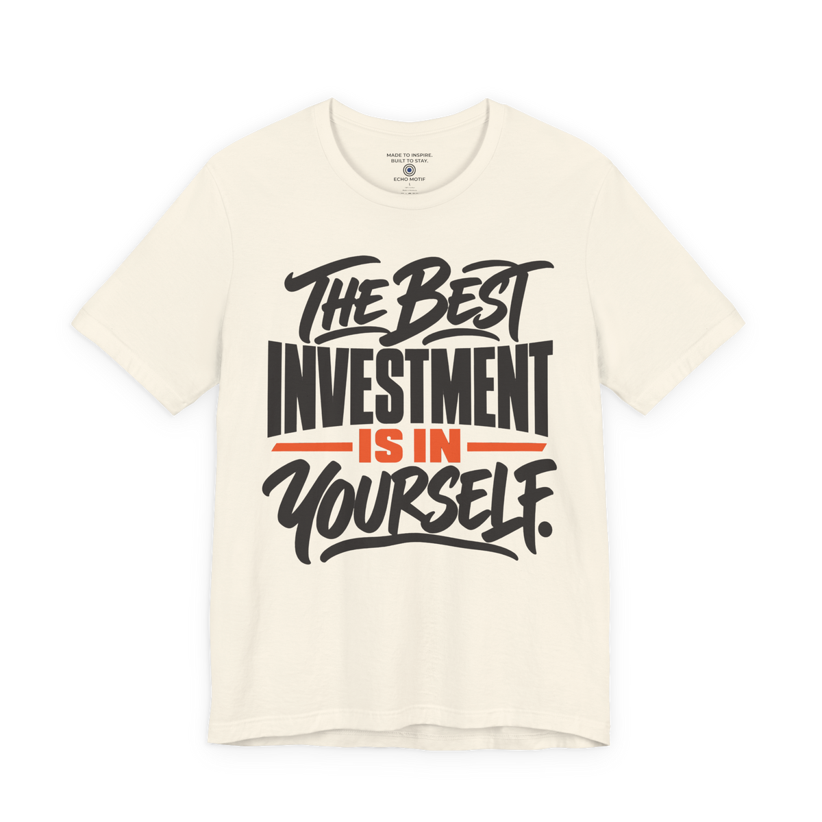 The Best Investment Is In Yourself. — Simple & Direct — Natural — front