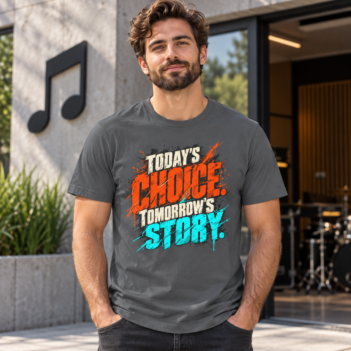Today’s choice. Tomorrow’s story. — Grunge & Vibrant — Asphalt — lifestyle