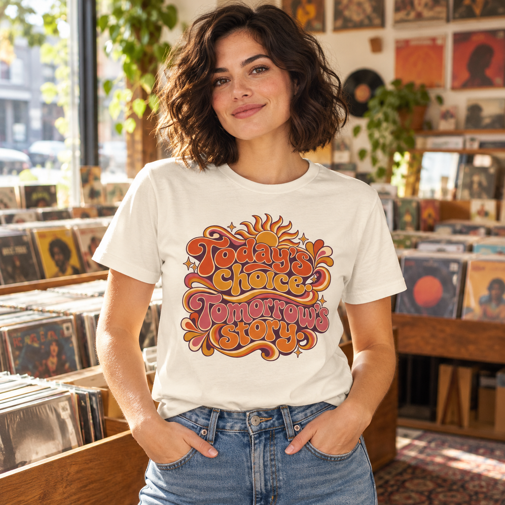 Today’s choice. Tomorrow’s story. — Retro & Psychedelic — Natural — lifestyle
