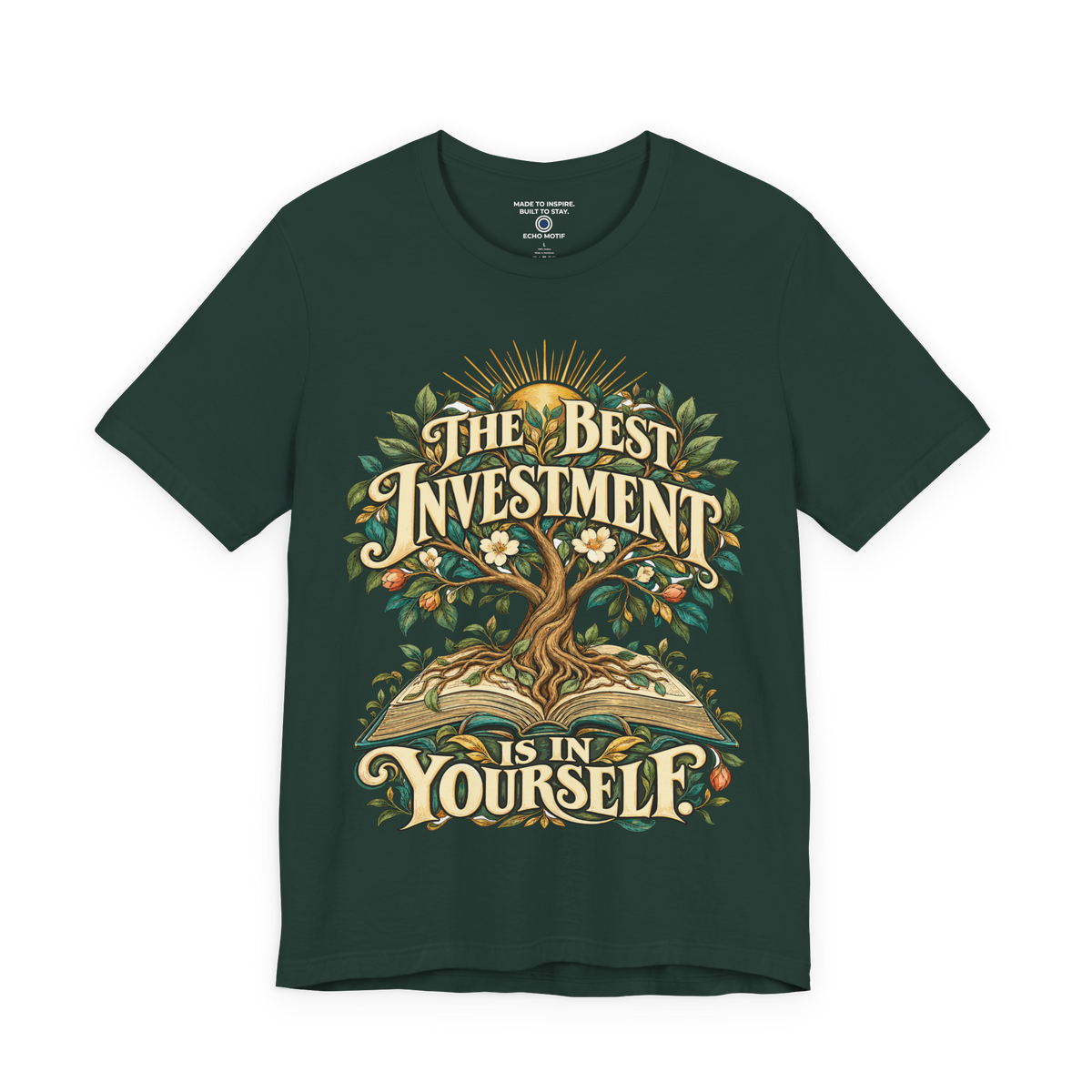The Best Investment Is In Yourself. — Inspirational & Artistic — Forest — front
