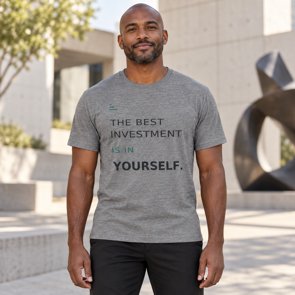 The Best Investment Is In Yourself. — Modern & Minimalist — Deep Heather — lifestyle