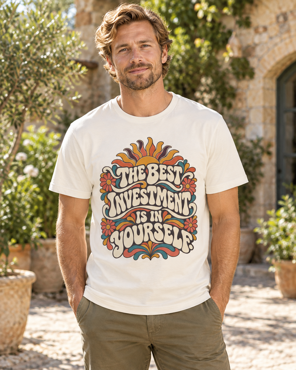 The Best Investment Is In Yourself. — Retro & Psychedelic — Natural — lifestyle
