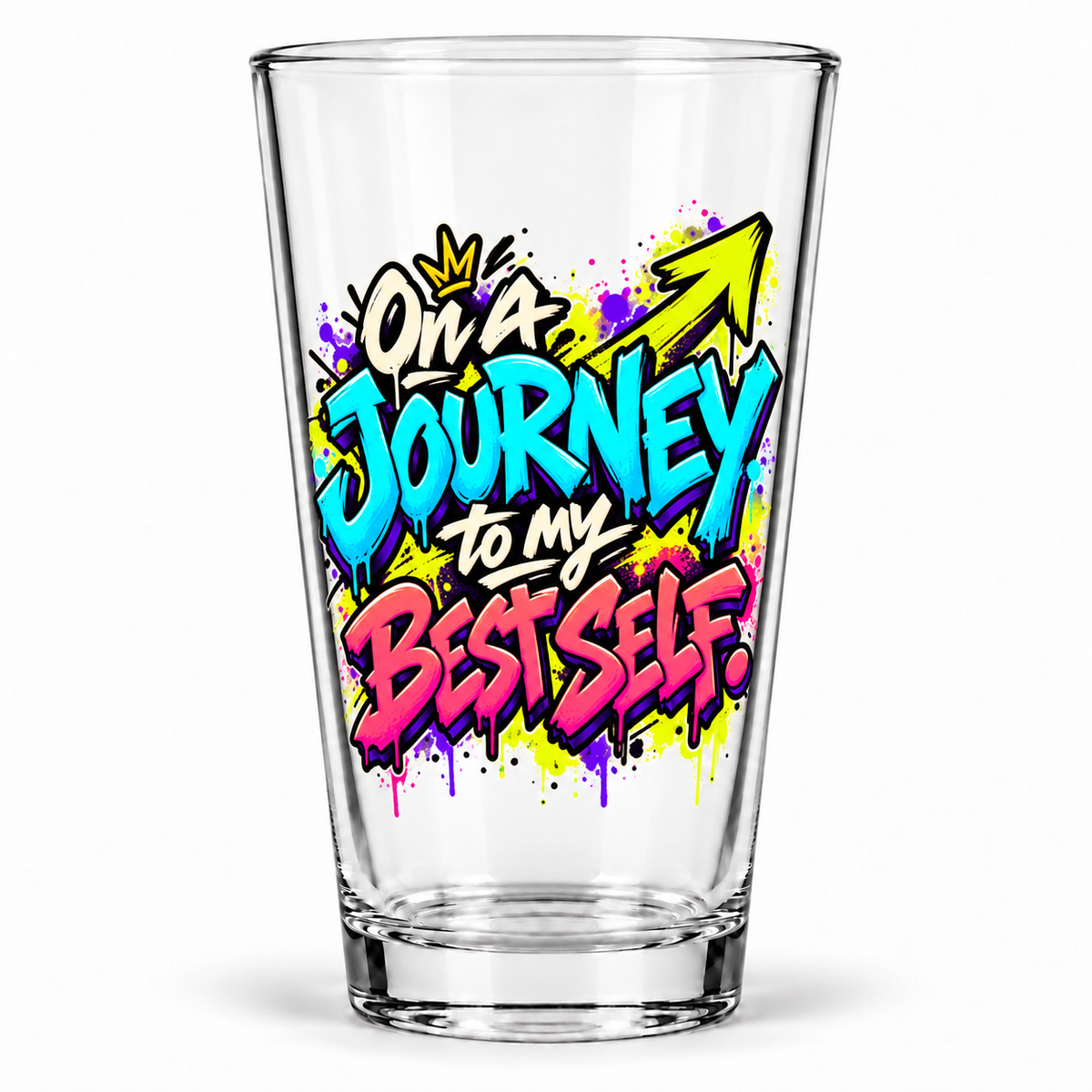 On a journey to my best self. — Graffiti & Street Art — pint — hero