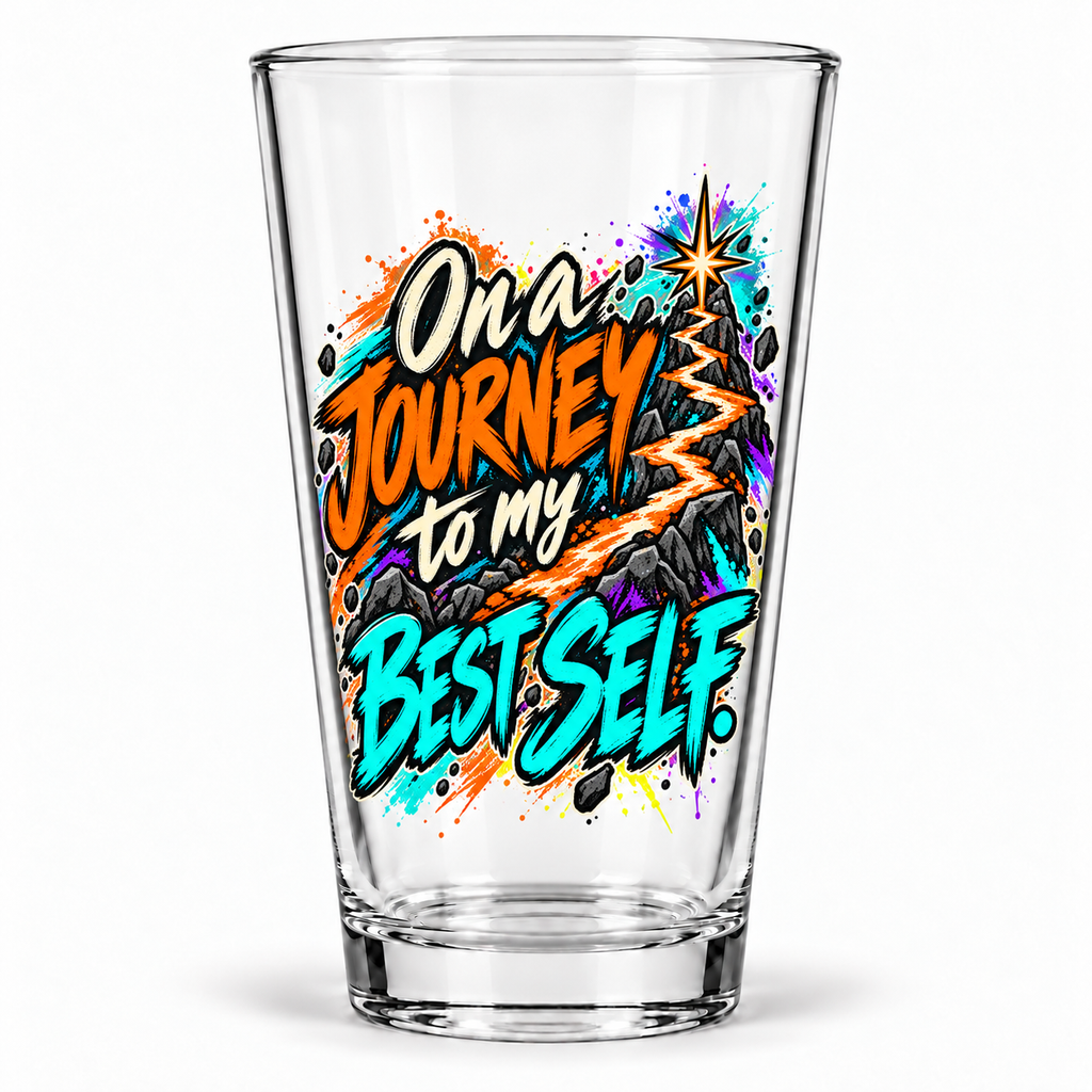 On a journey to my best self. — Grunge & Vibrant — pint — hero