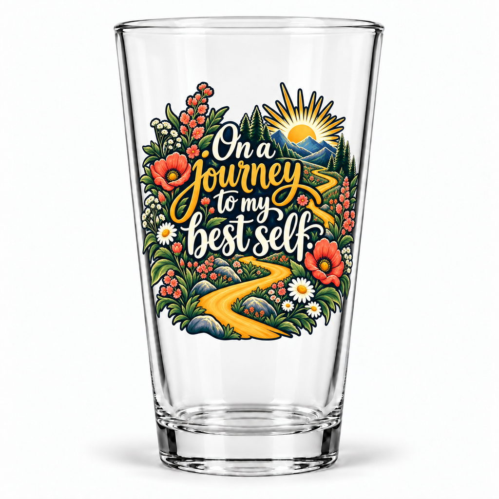 On a journey to my best self. — Inspirational & Artistic — pint — hero