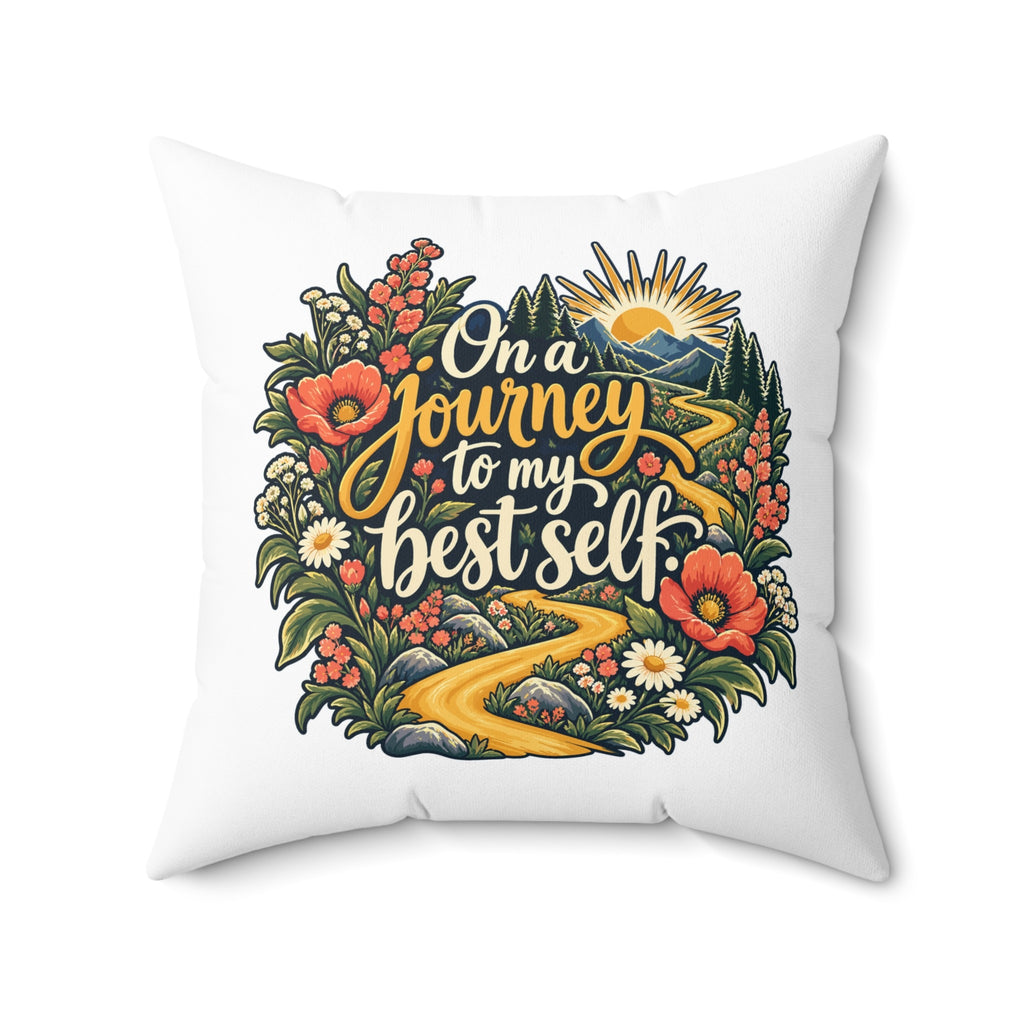 On a journey to my best self. — Inspirational & Artistic — white — 20-front