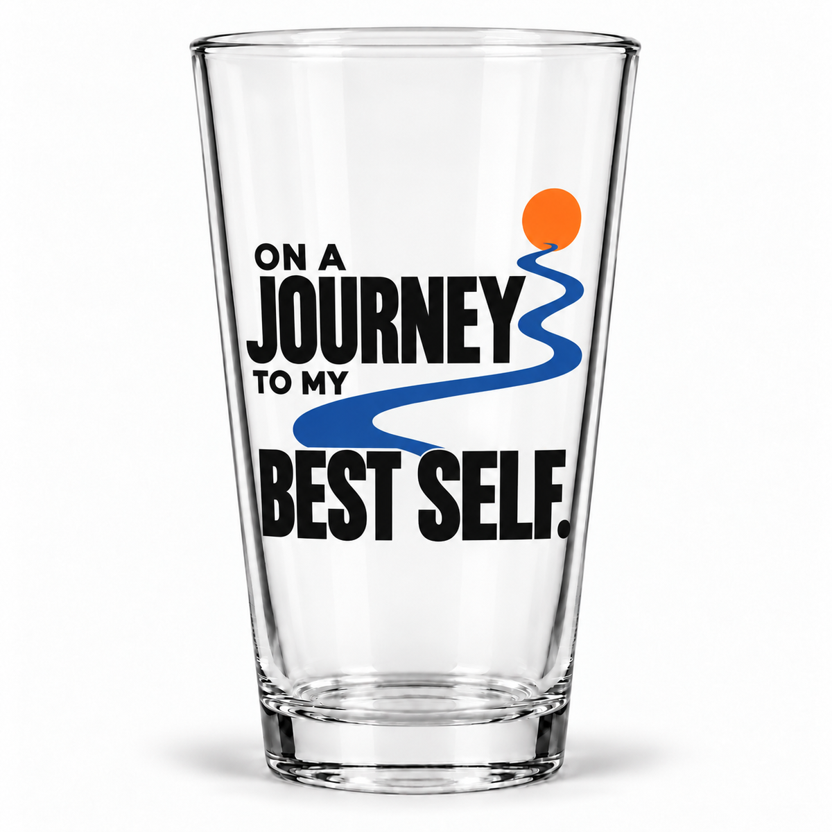 On a journey to my best self. — Modern & Minimalist — pint — hero