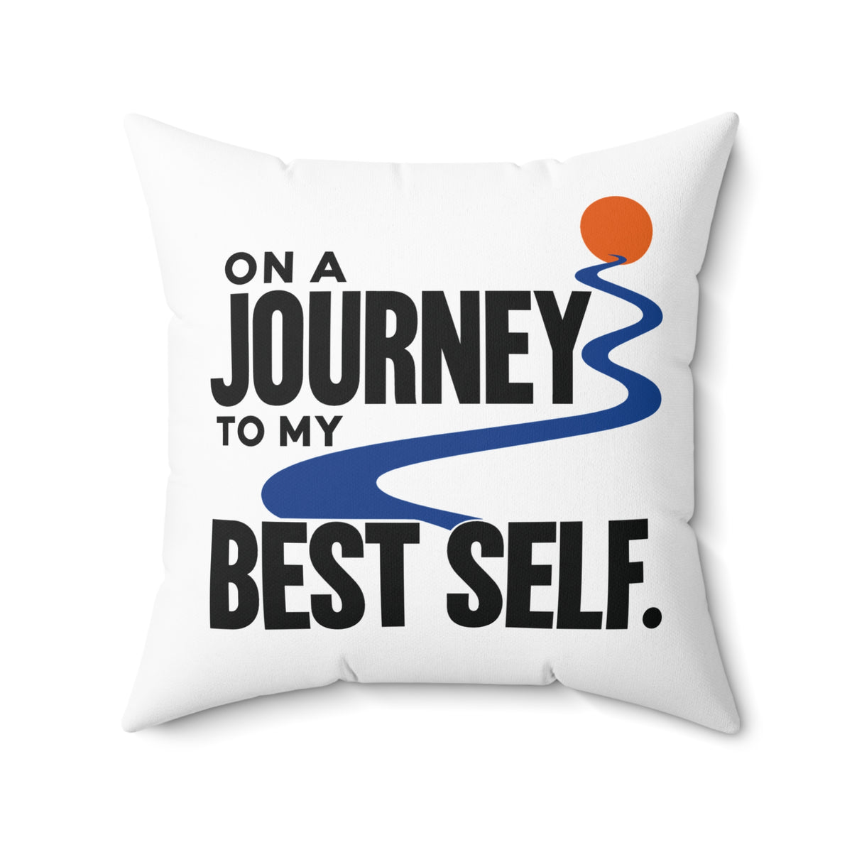 On a journey to my best self. — Modern & Minimalist — white — 20-front
