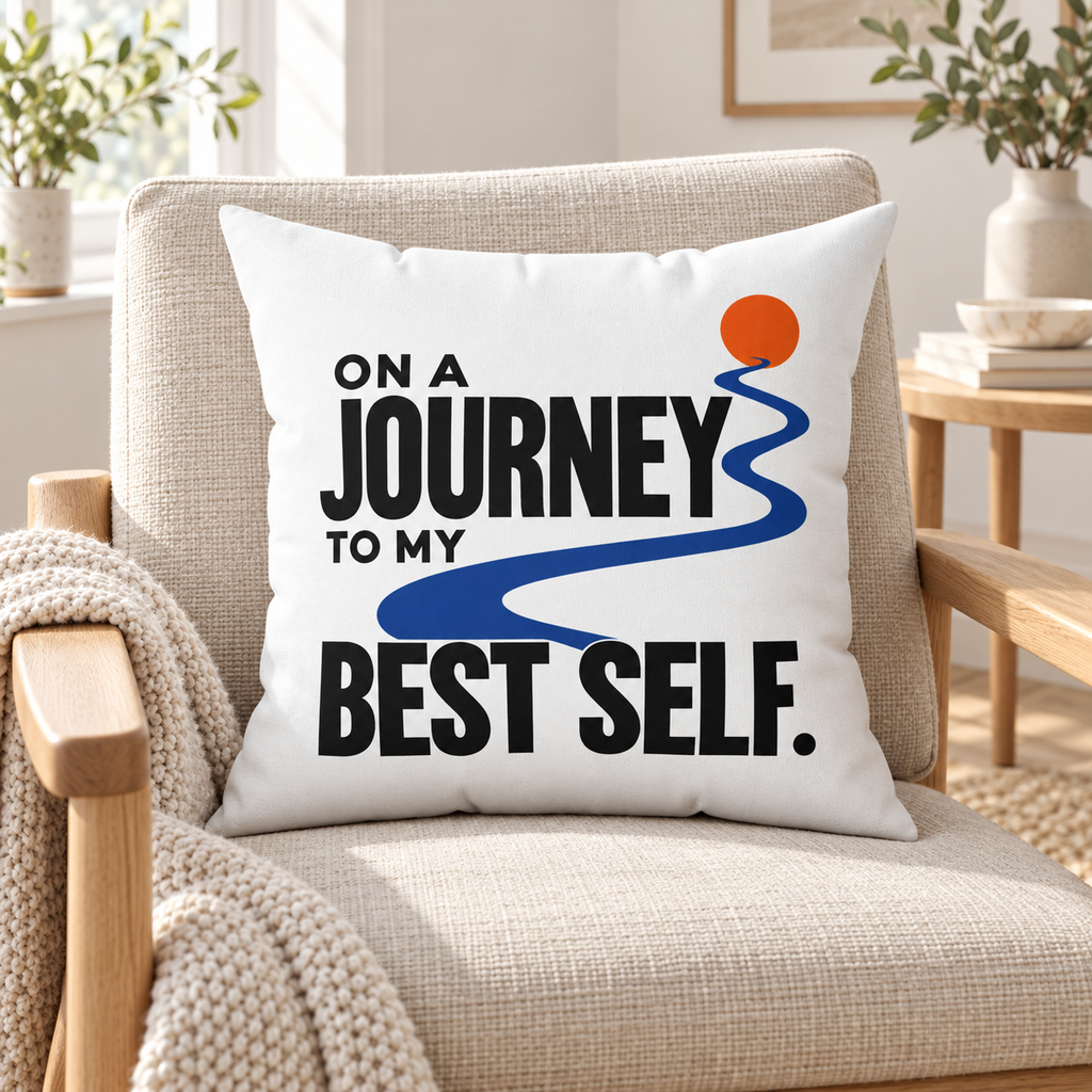On a journey to my best self. — Modern & Minimalist — white — lifestyle