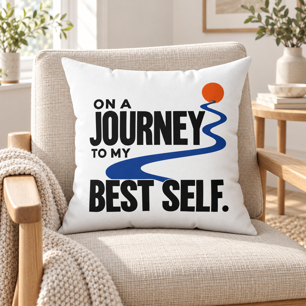 On a journey to my best self. — Modern & Minimalist — white — lifestyle