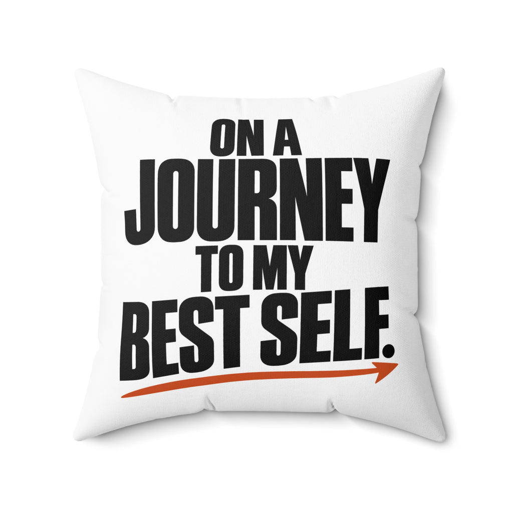 On a journey to my best self. — Simple & Direct — white — 20-front