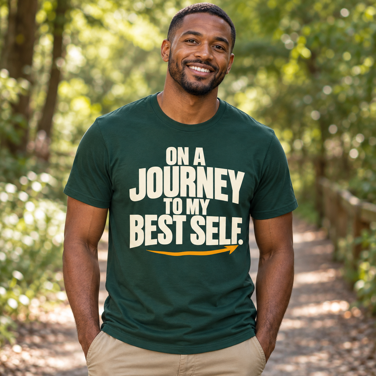 On a Journey to My Best Self. — Simple & Direct — Forest — lifestyle