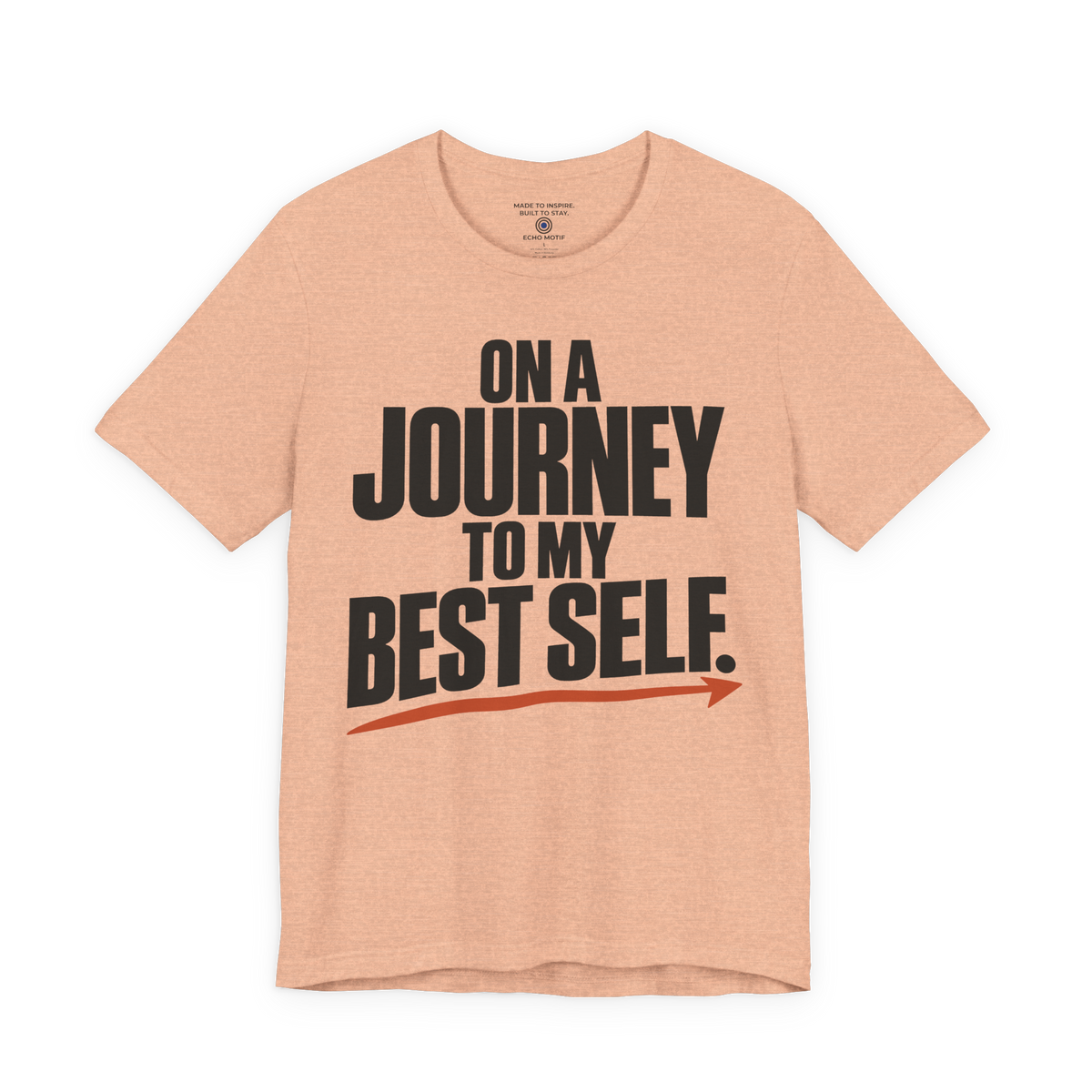On a Journey to My Best Self. — Simple & Direct — Heather Peach — front