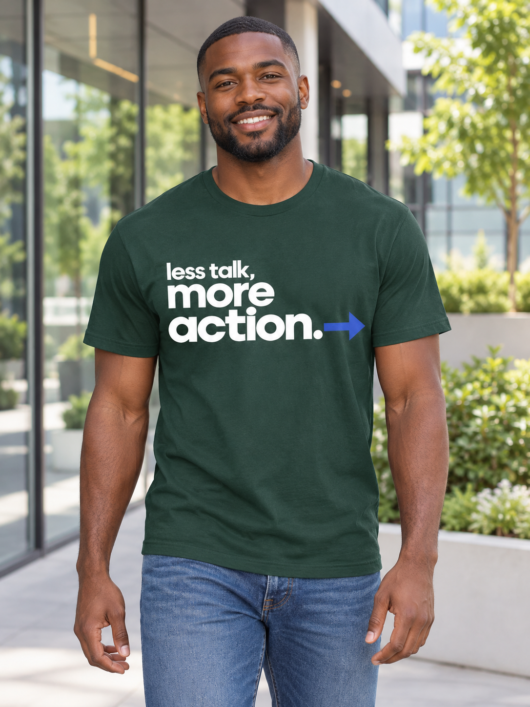 Less Talk, More Action. — Modern & Minimalist — Forest — lifestyle
