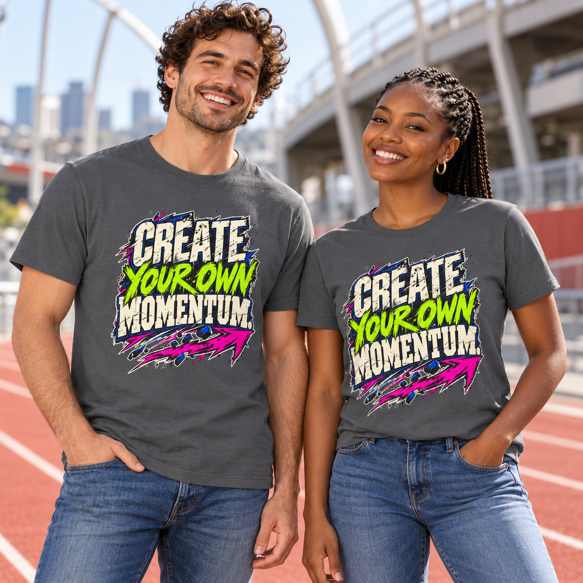 Create Your Own Momentum. — Grunge & Vibrant — Asphalt — lifestyle
