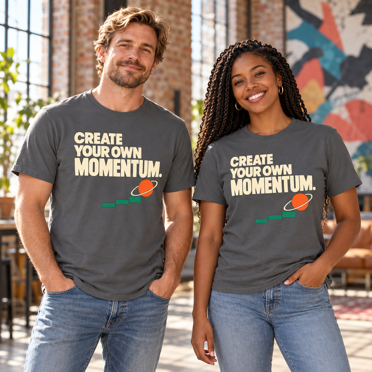 Create Your Own Momentum. — Modern & Minimalist — Asphalt — lifestyle