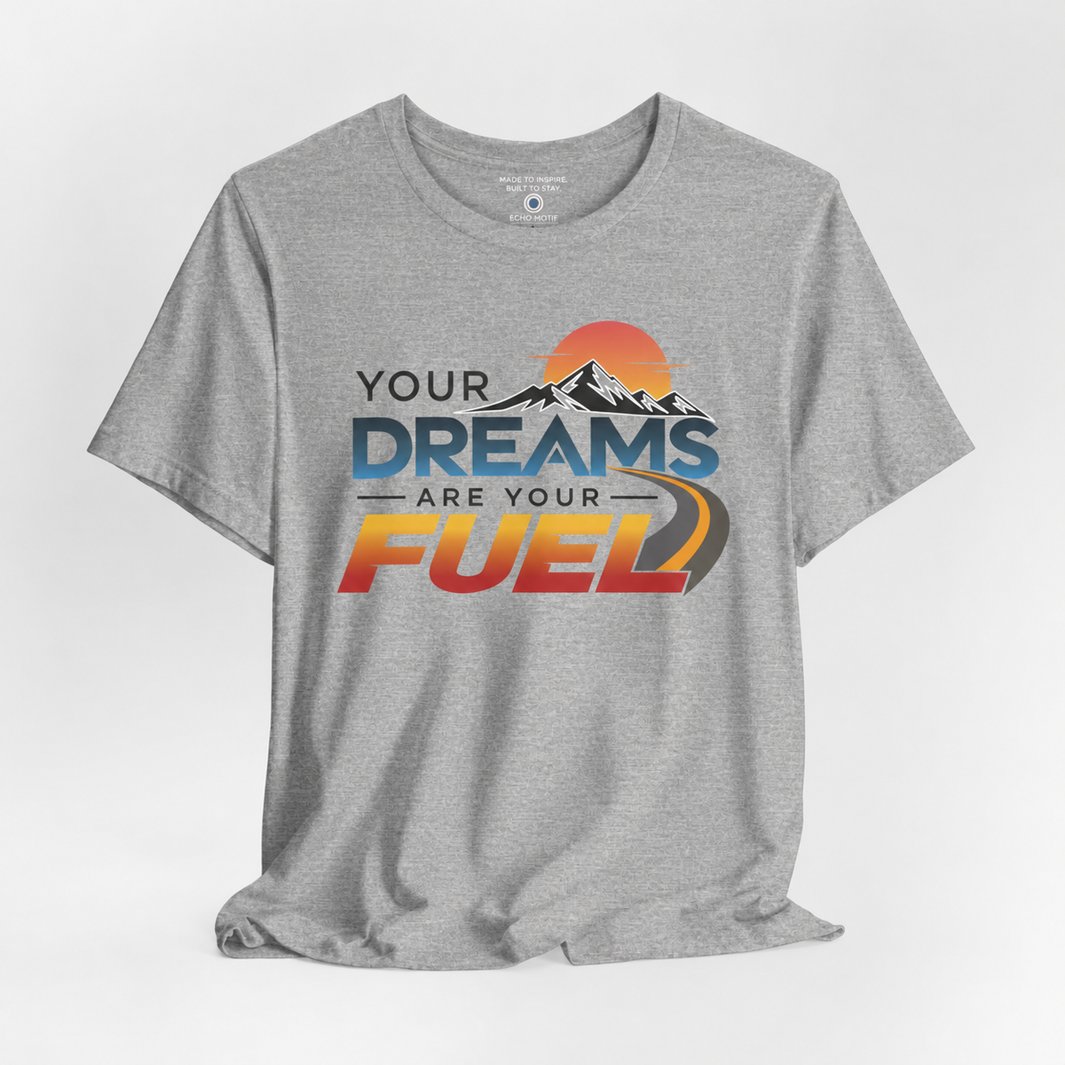 Echo Motif open shirt — Athletic Heather