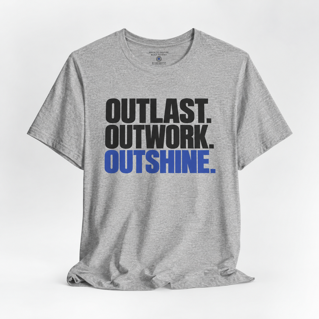 Echo Motif open shirt — Athletic Heather