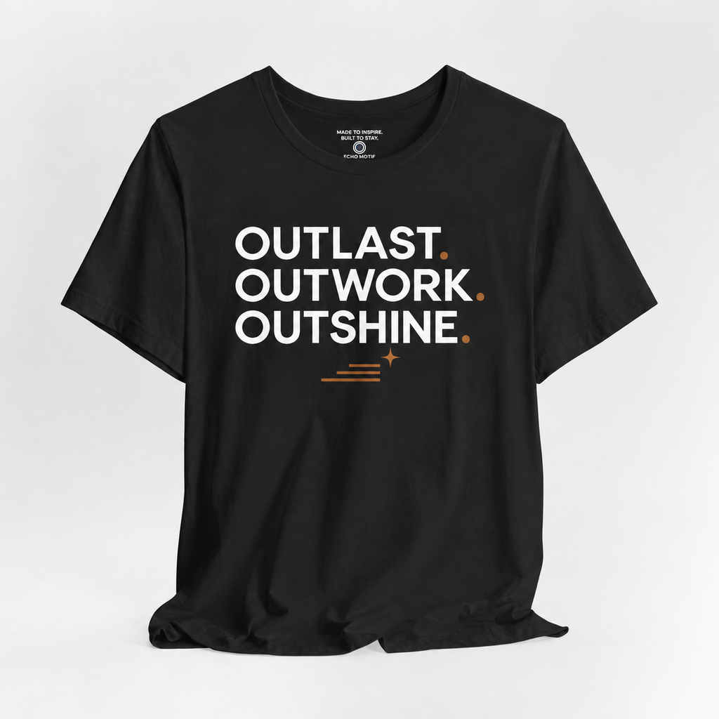 Echo Motif open shirt — Black